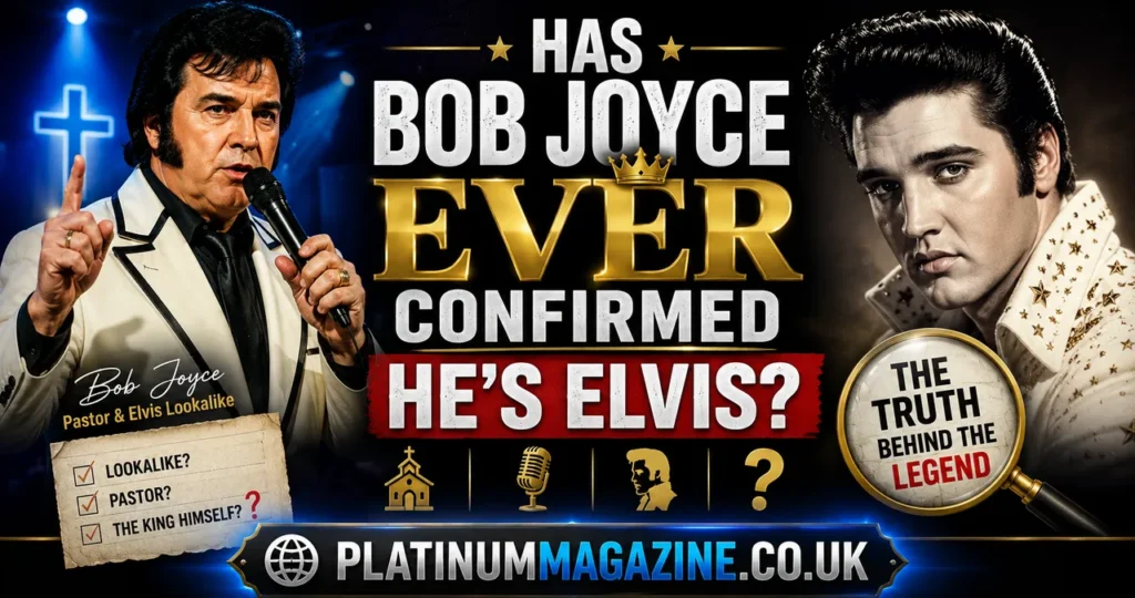Bob Joyce Elvis Lookalike: The Truth Behind the Arkansas Pastor Fans Say Is the King in Disguise 2 Has Bob Joyce Ever Confirmed He's Elvis