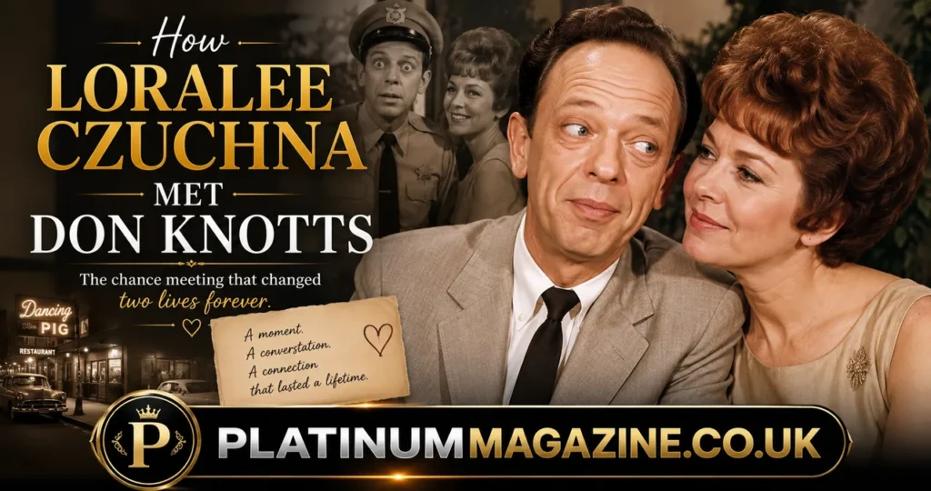 Loralee Czuchna: The Untold Story of Don Knotts' Private Second Wife and Life After Hollywood 2 How Loralee Czuchna Met Don Knotts