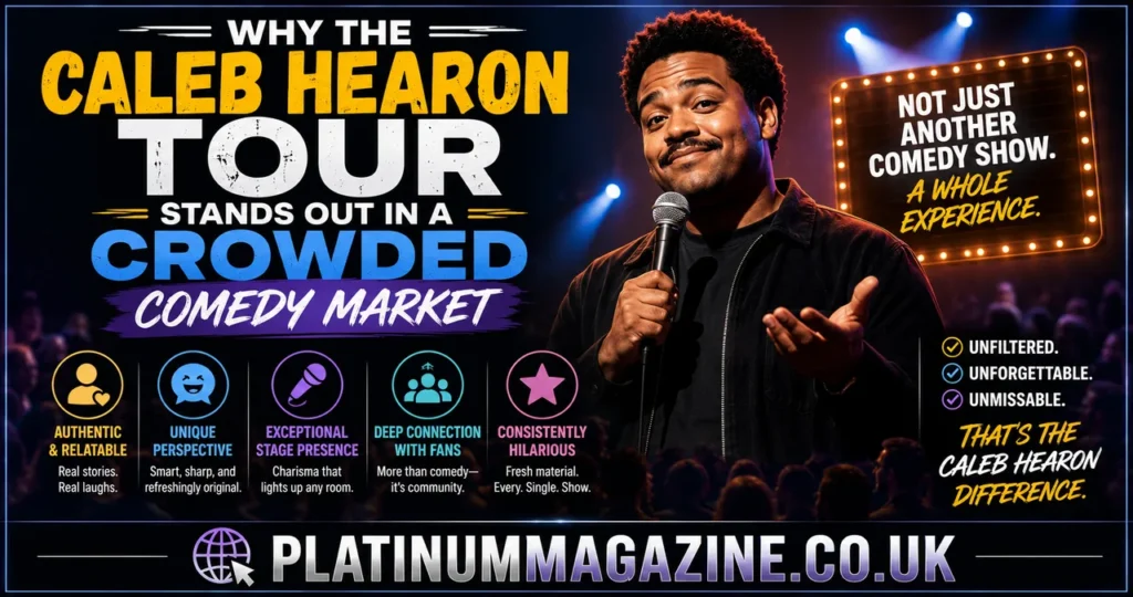 Caleb Hearon Tour 2026: Everything Fans Need to Know About Tickets, Dates, and Live Shows 3 Why the Caleb Hearon Tour Stands Out in a Crowded Comedy Market