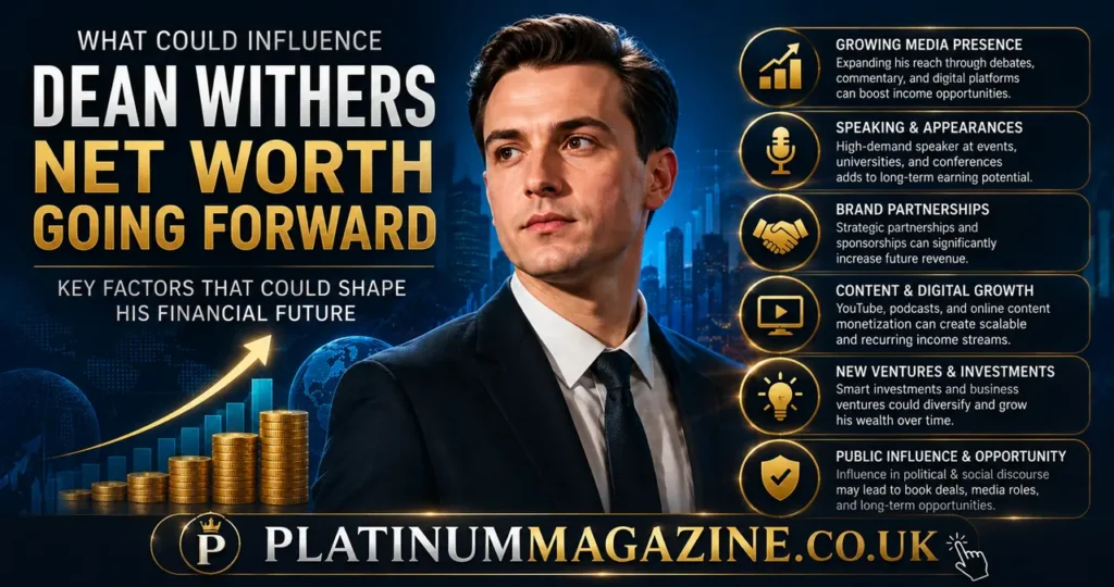 Dean Withers Net Worth 2026: How the Political Debater Built His Fortune 3 What Could Influence Dean Withers Net Worth Going Forward