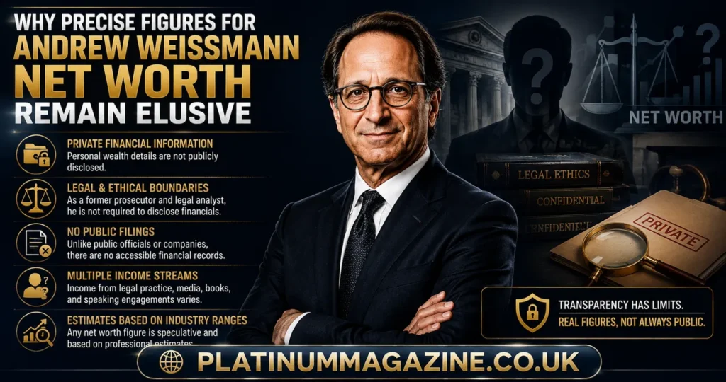 Andrew Weissmann Net Worth 2026: Inside the Prosecutor's Wealth, Career Earnings, and Financial Journey 3 Why Precise Figures for Andrew Weissmann Net Worth Remain Elusive